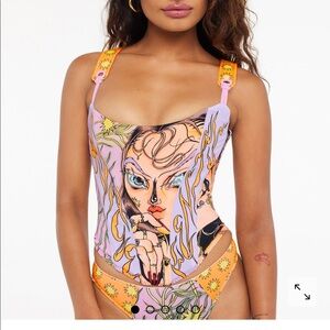 Savage Fenty corset top Alice Bloomfield collaboration